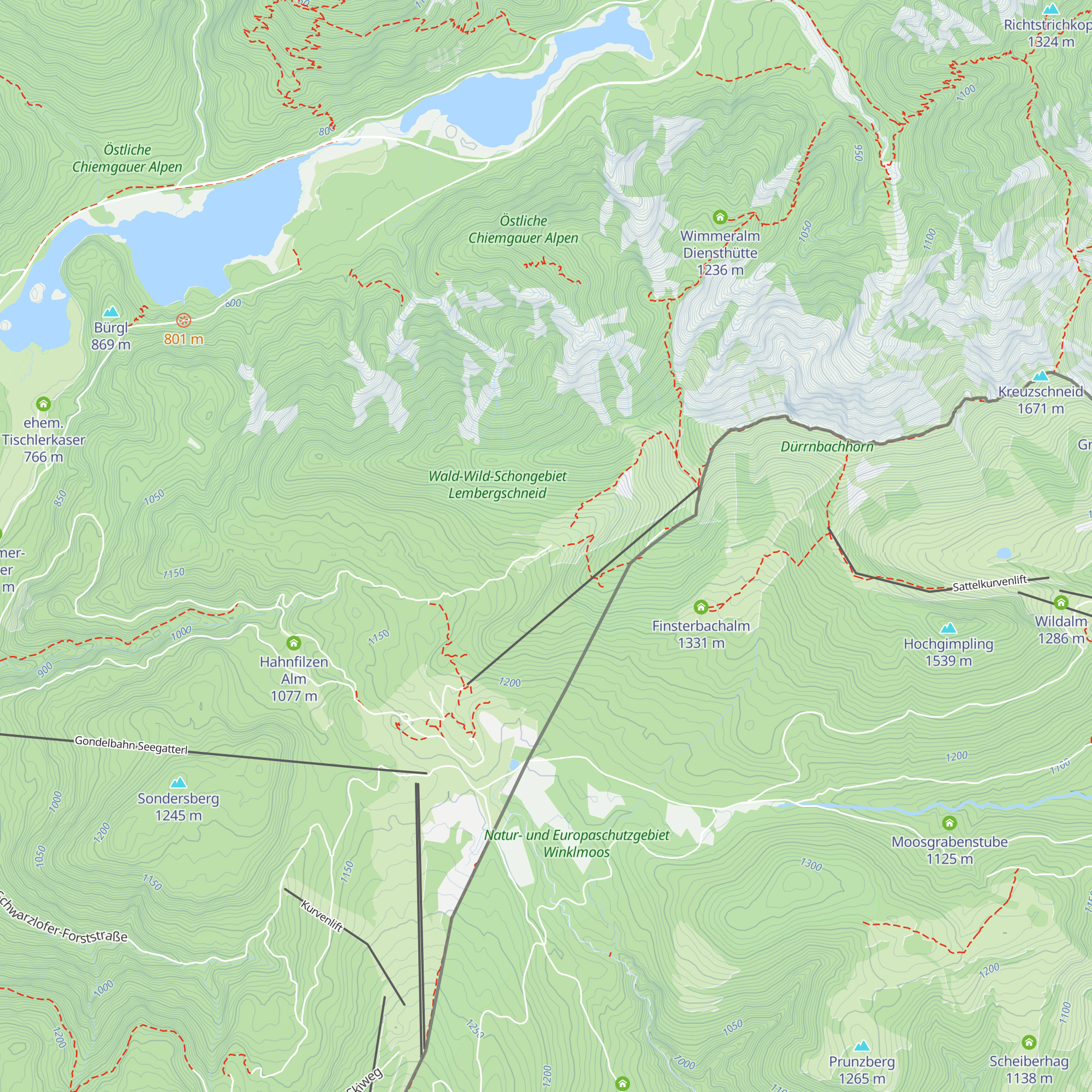ehem. Lummer-Kaser map