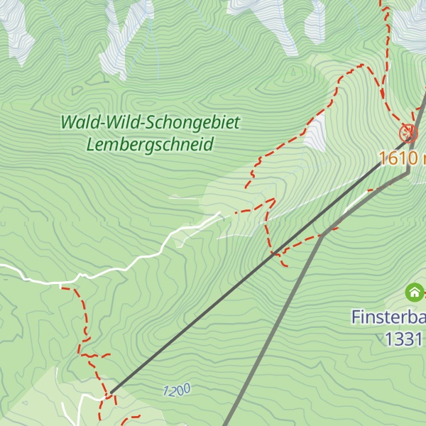Map of ehem. Lummer-Kaser