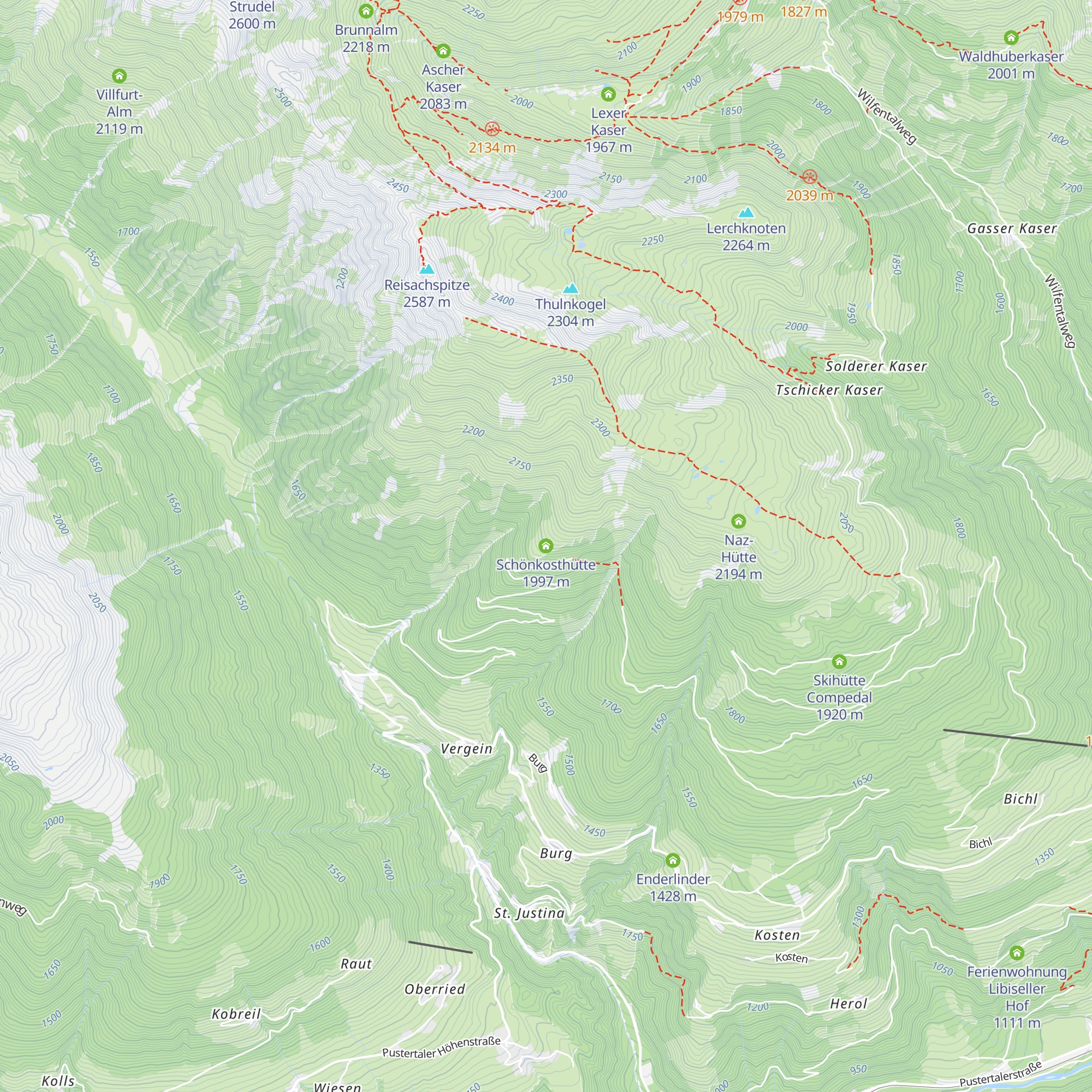 Schönkosthütte map