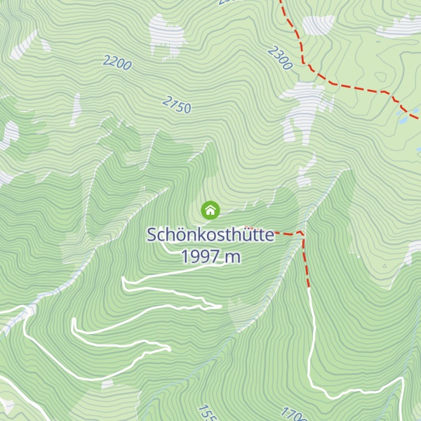 Map of Schönkosthütte