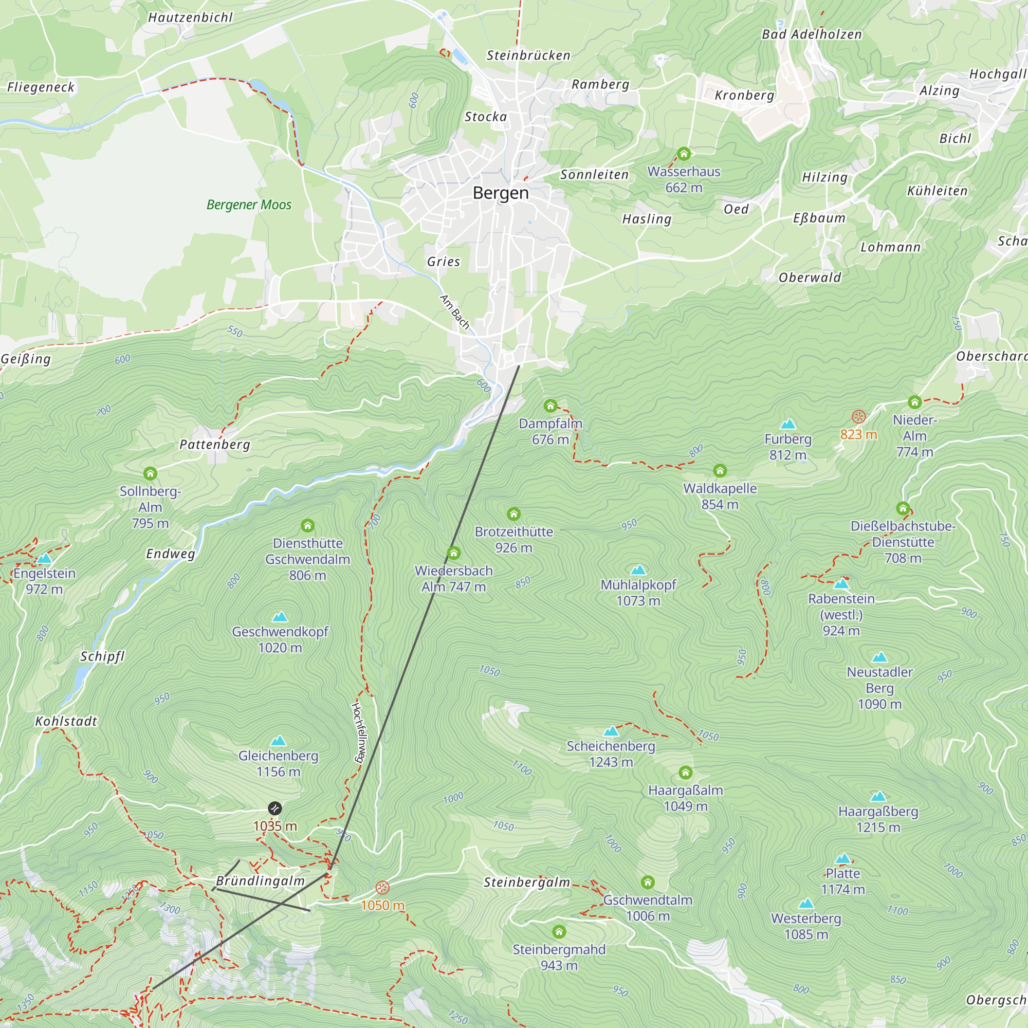 Brotzeithütte map