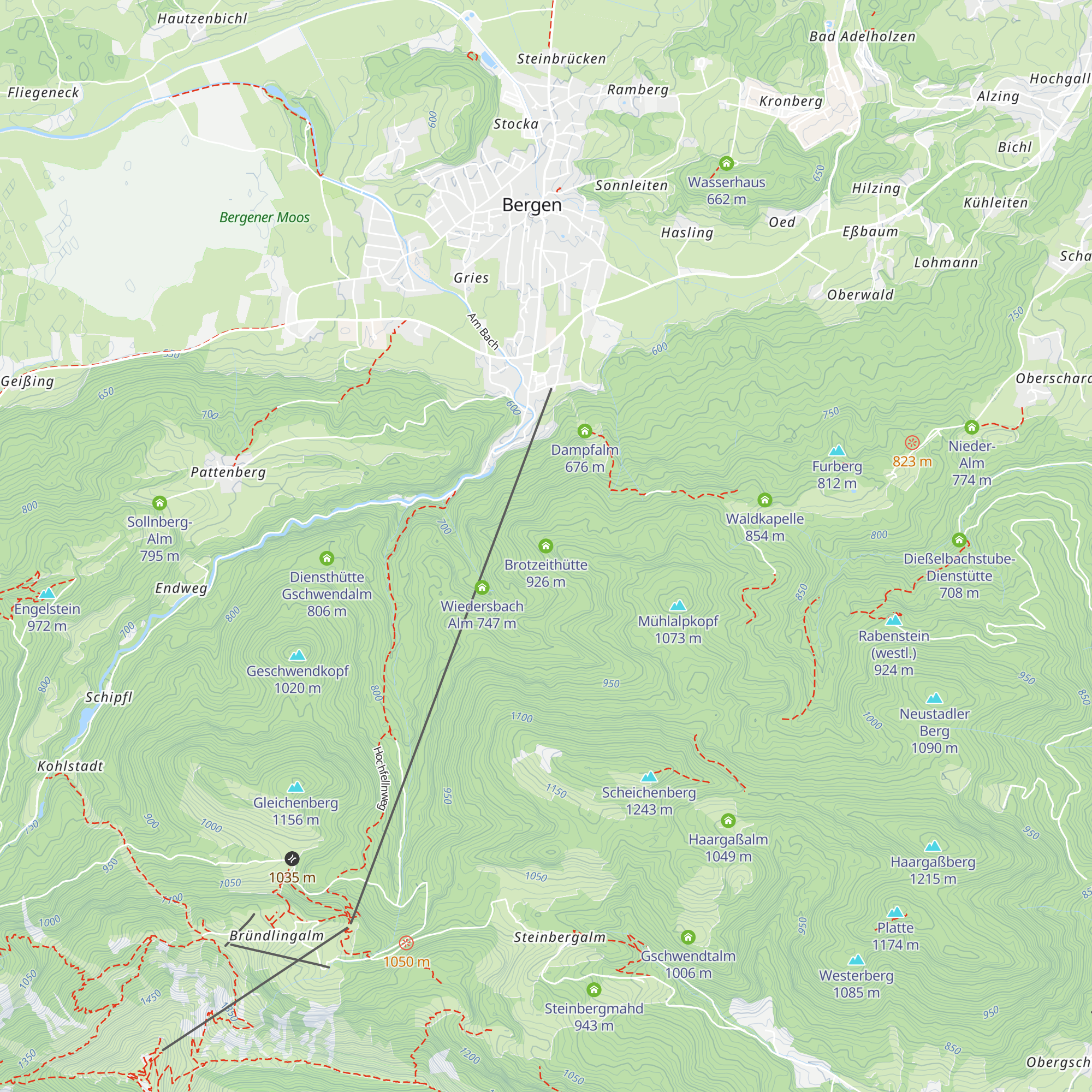 Brotzeithütte map