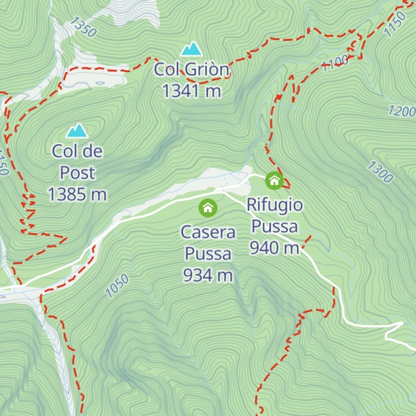 Map of Casera Pussa