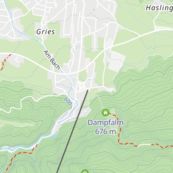 Map of Mühlwinkler Hof