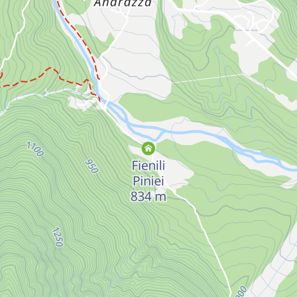 Map of Fienili Piniei
