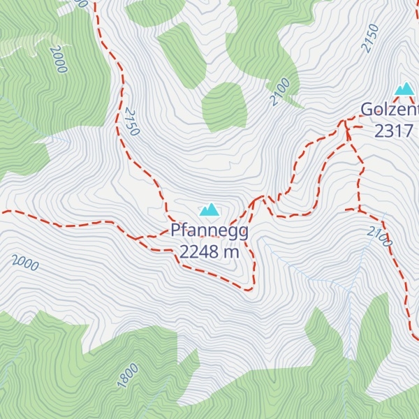 Map of Pfannegg
