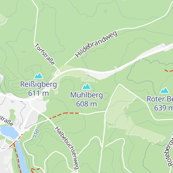 Map of Mühlberg