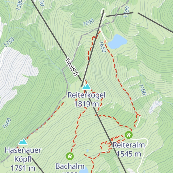 Map of Reiterkogel