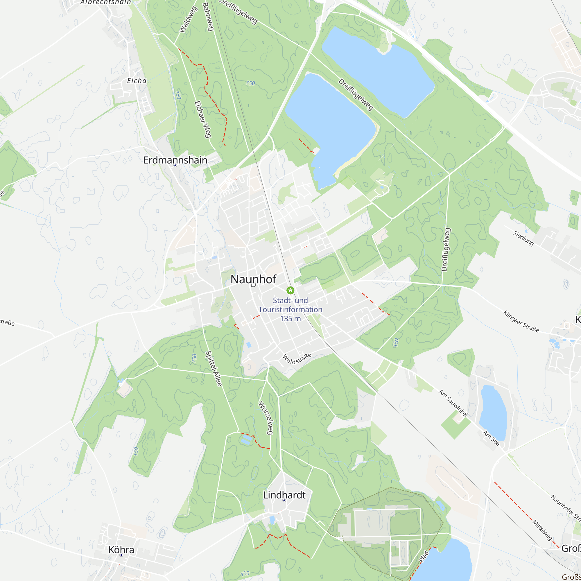 Stadt- und Touristinformation map