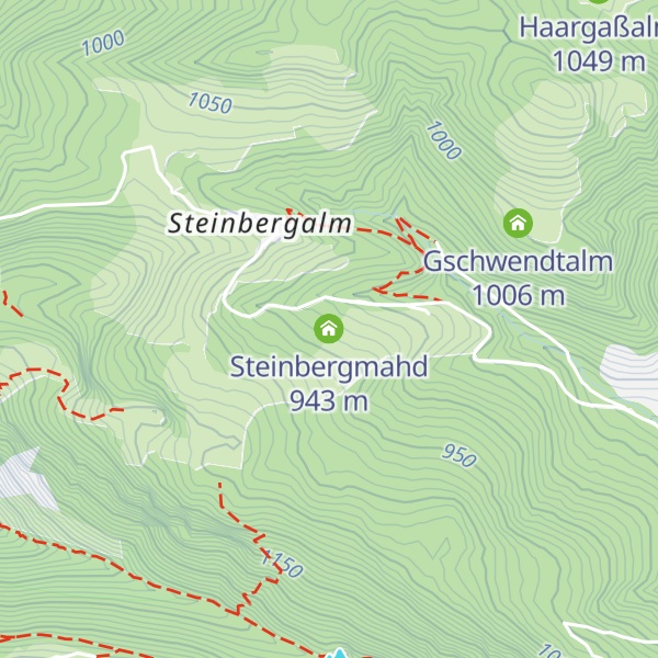 Map of Steinbergmahd