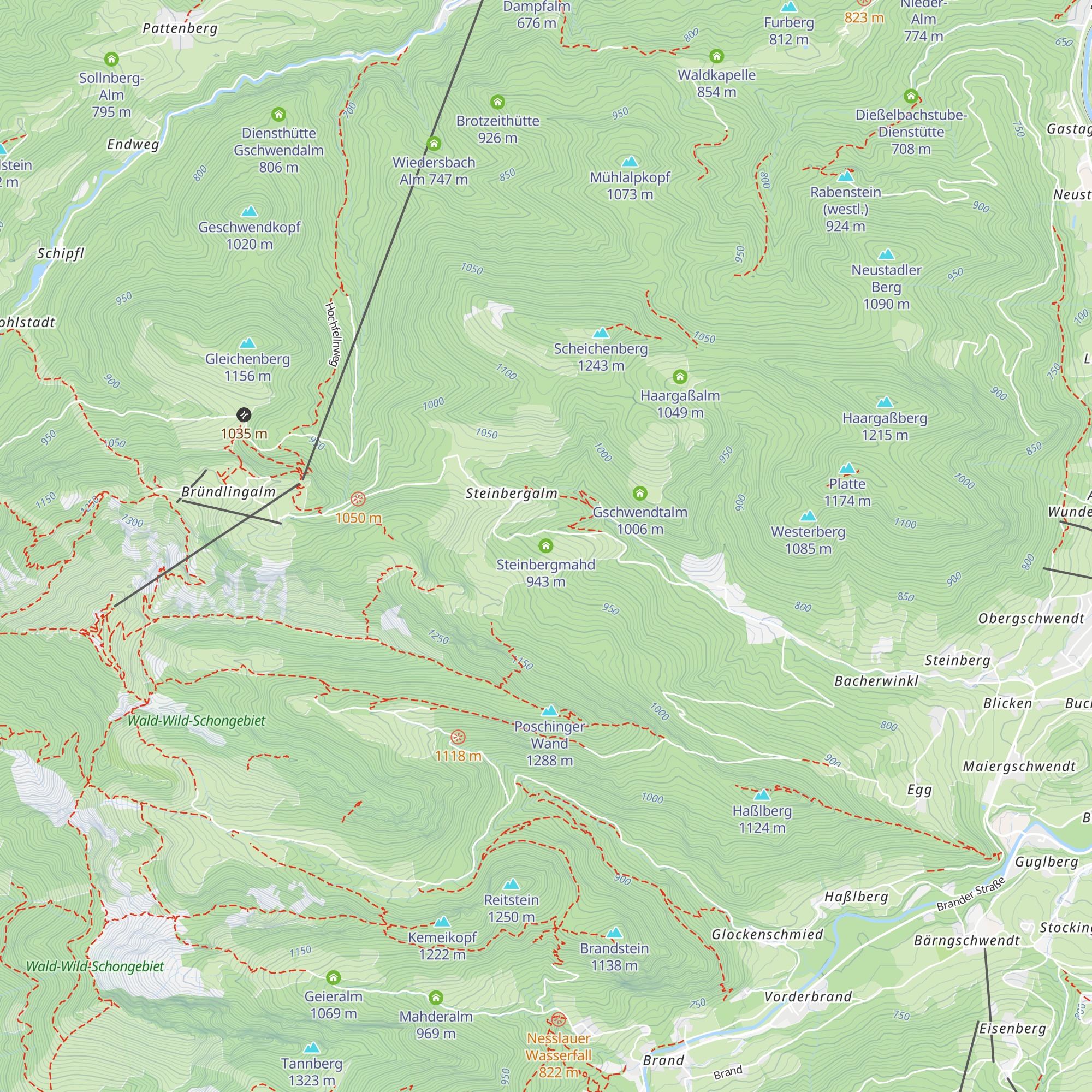 Steinbergmahd map