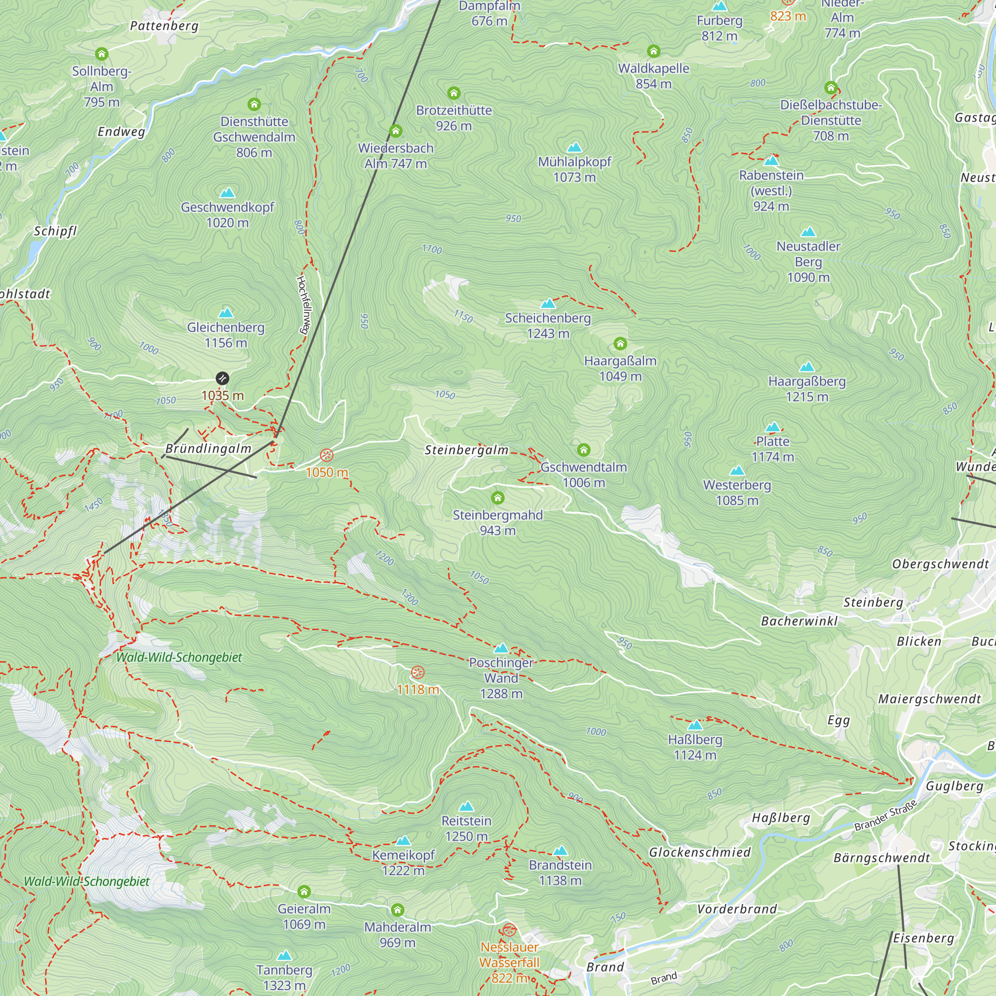 Steinbergmahd map