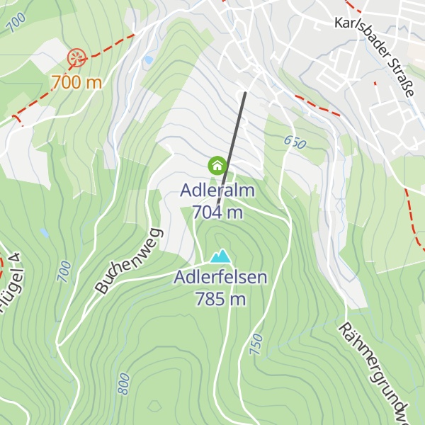 Map of Adleralm