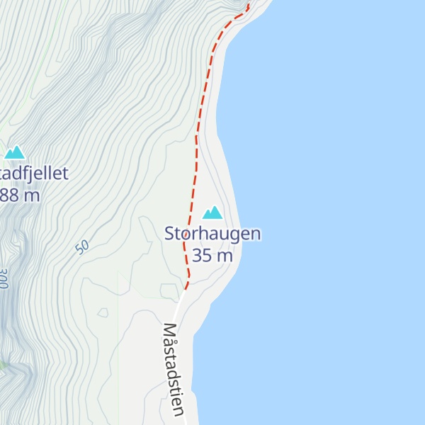 Map of Storhaugen