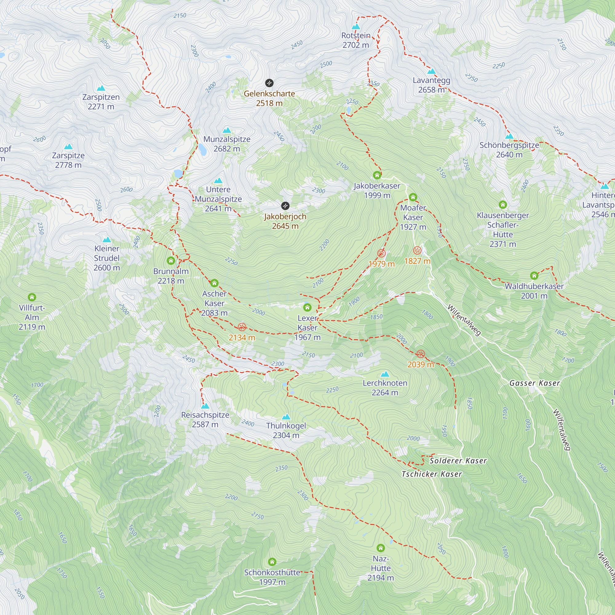 Lexer Kaser map