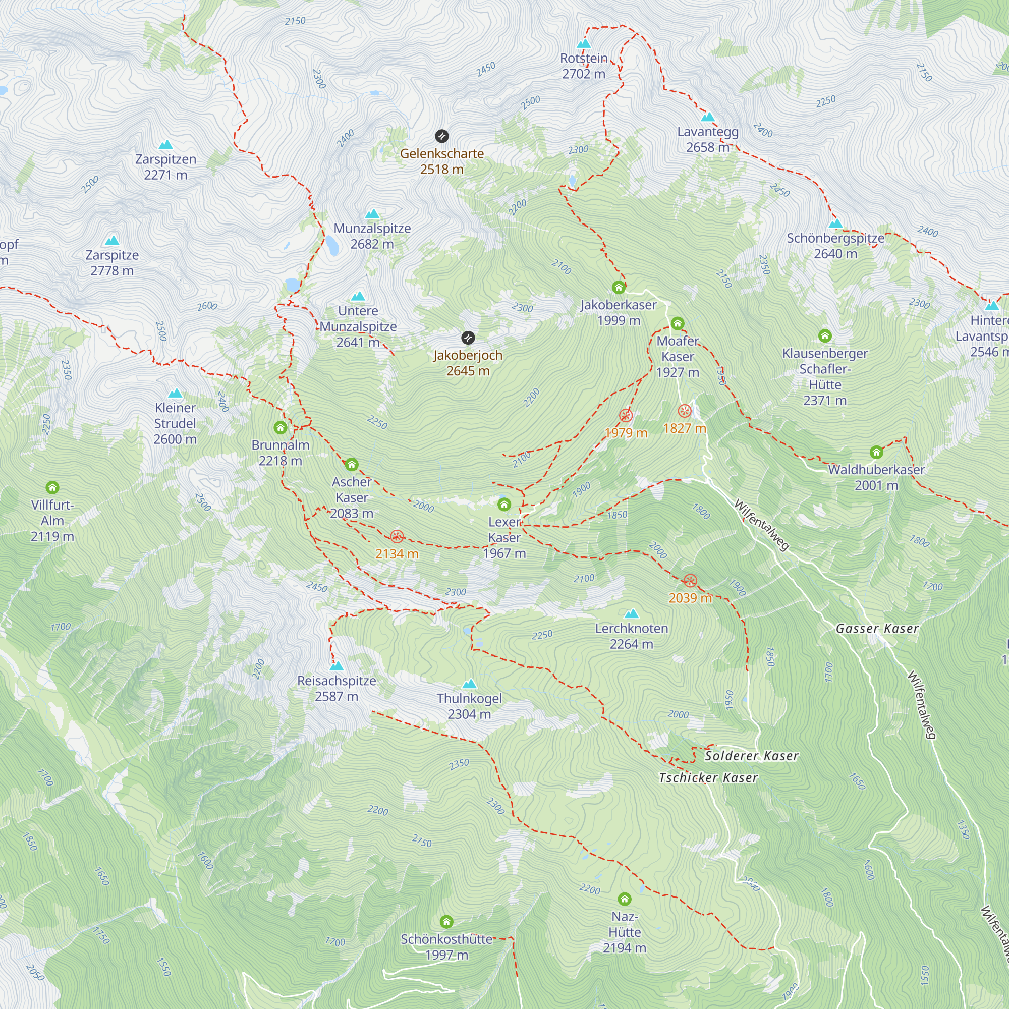 Lexer Kaser map