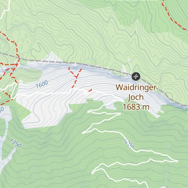 Map of Wemeteigenalm