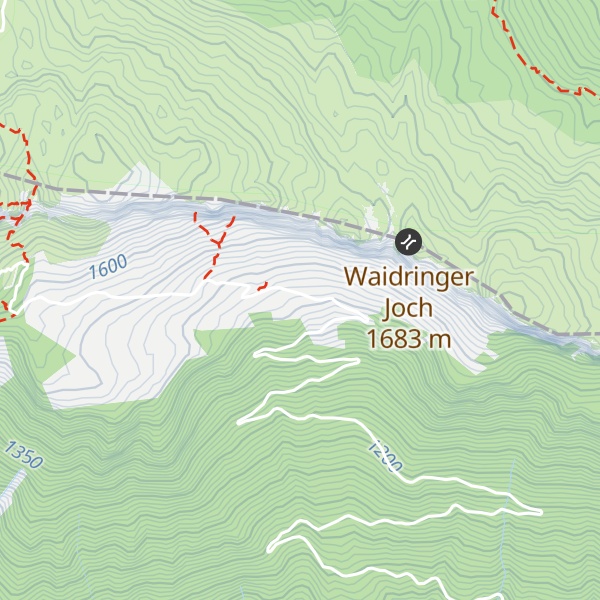 Map of Wemeteigenalm