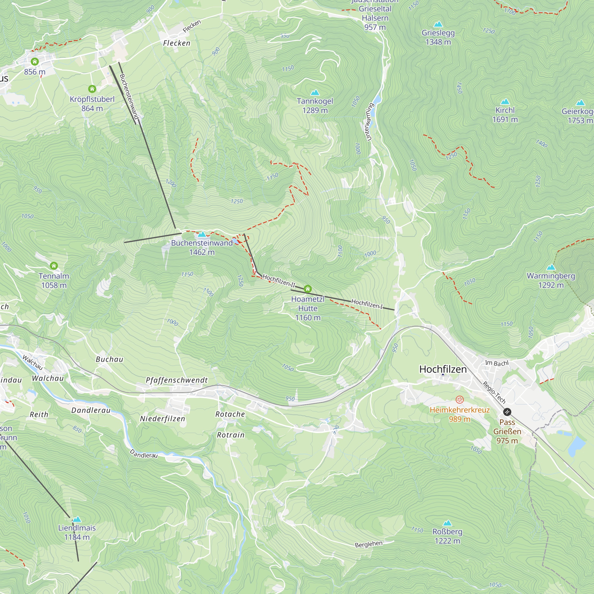 Kantalm map