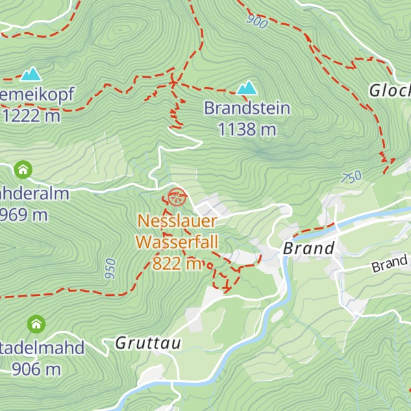 Map of Butzn Wirt