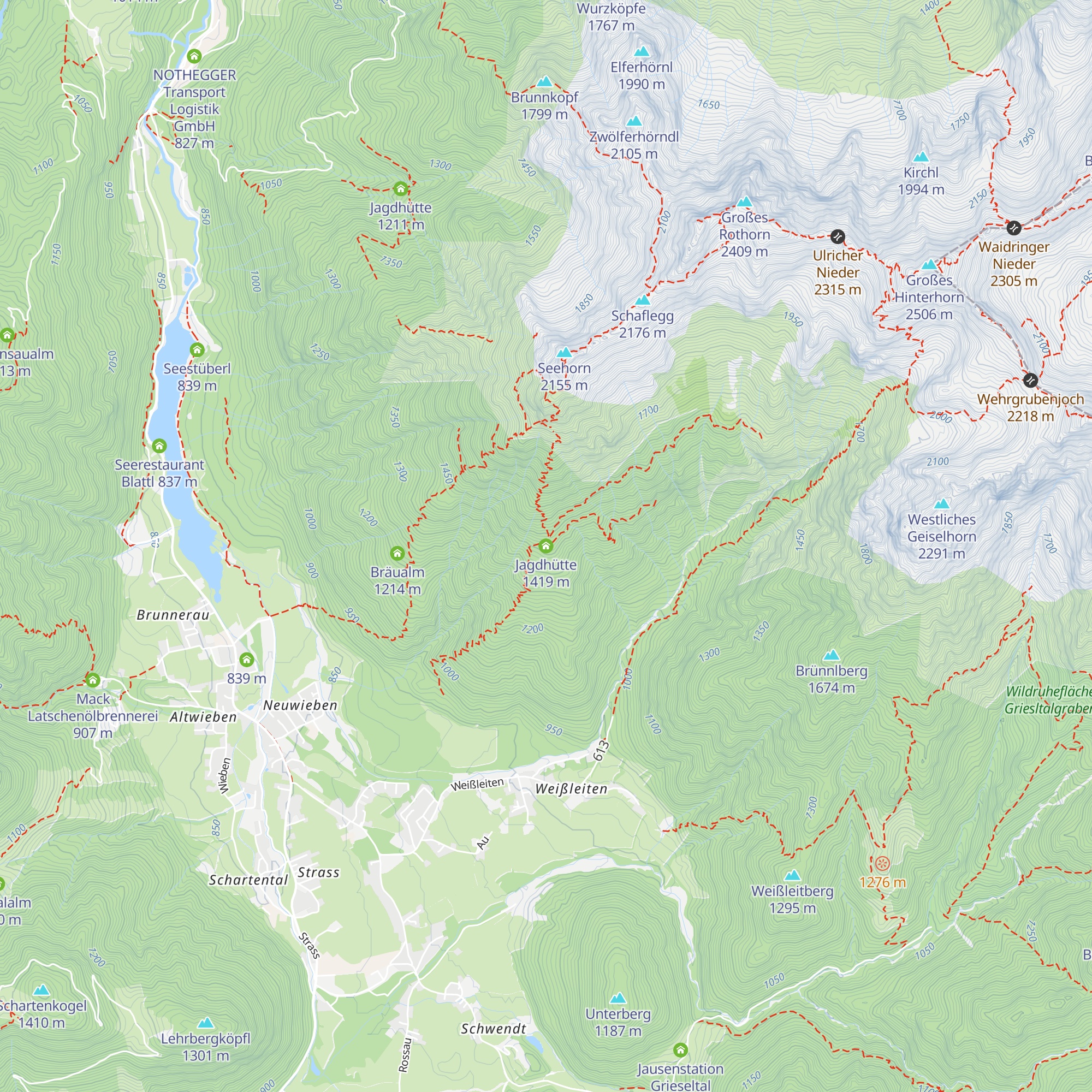 Jagdhütte map