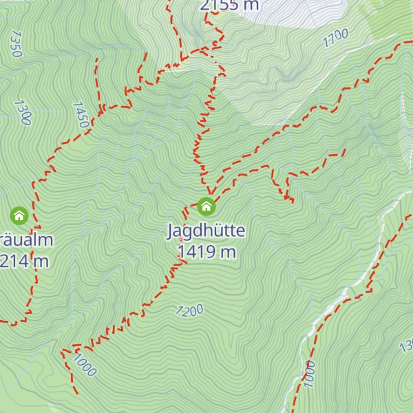 Map of Jagdhütte