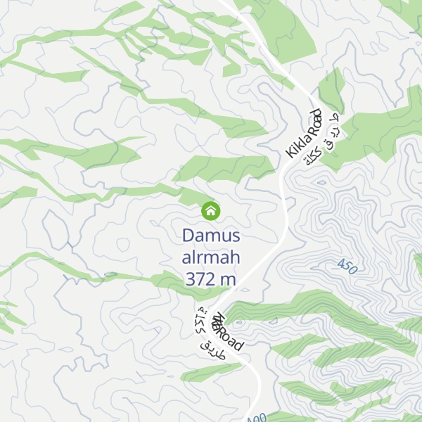 Map of Damus alrmah