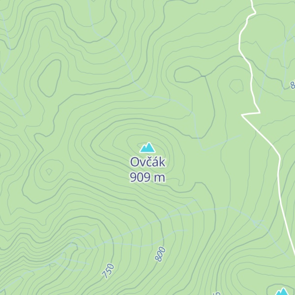 Map of Ovčák