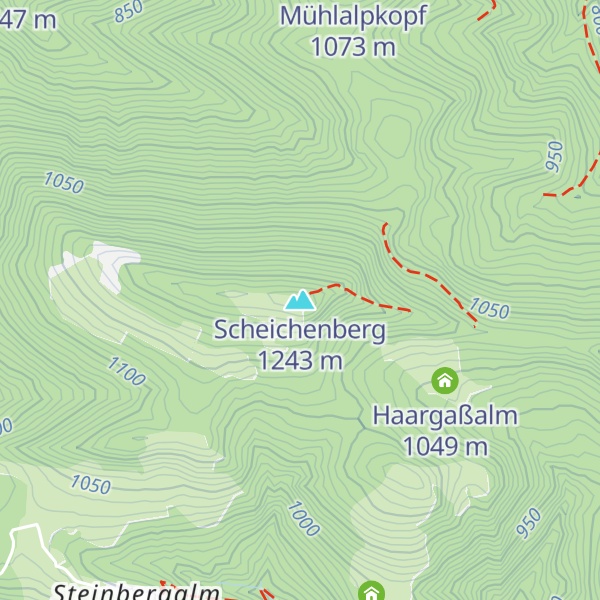 Map of Scheichenberg