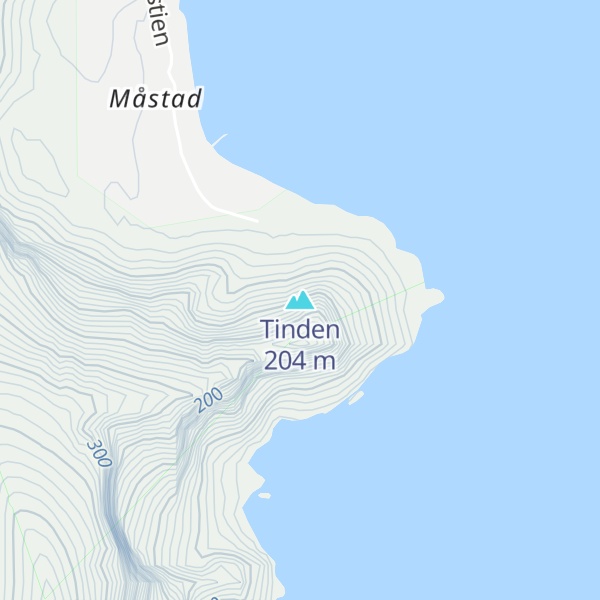 Map of Tinden