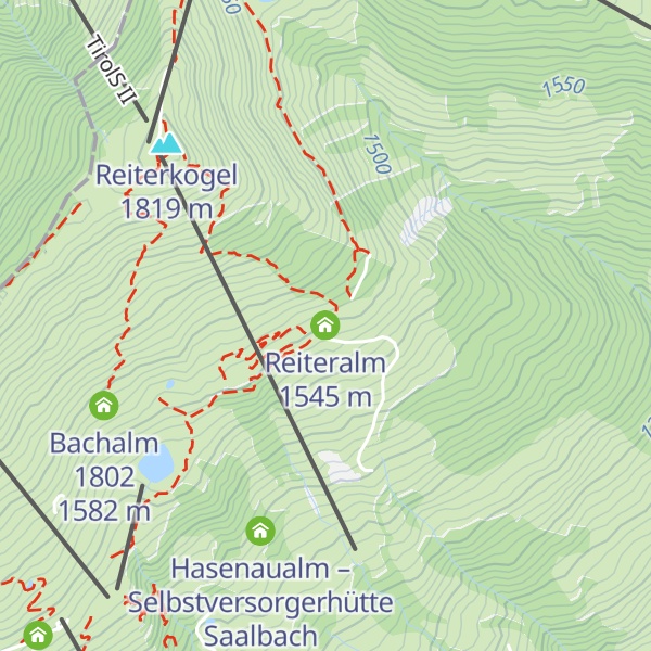 Map of Reiteralm