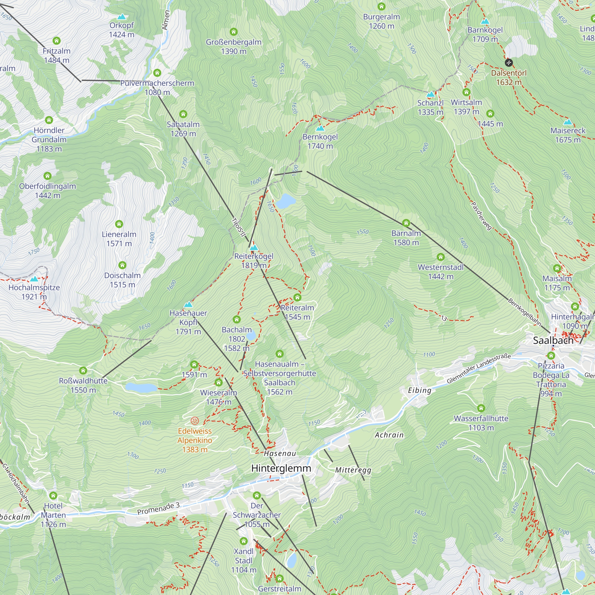 Reiteralm map