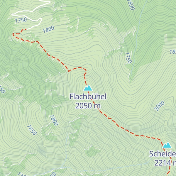 Map of Flachbühel