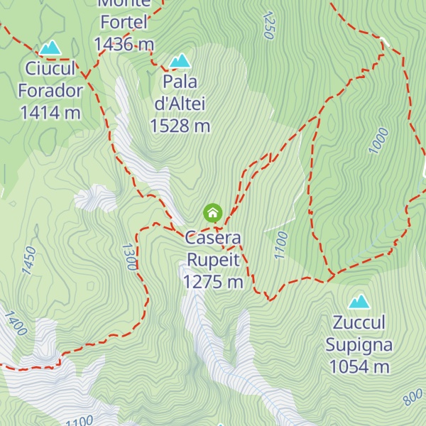 Map of Casera Rupeit