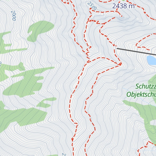 Map of Thörlhütte (Tiroler Wasserkraft)