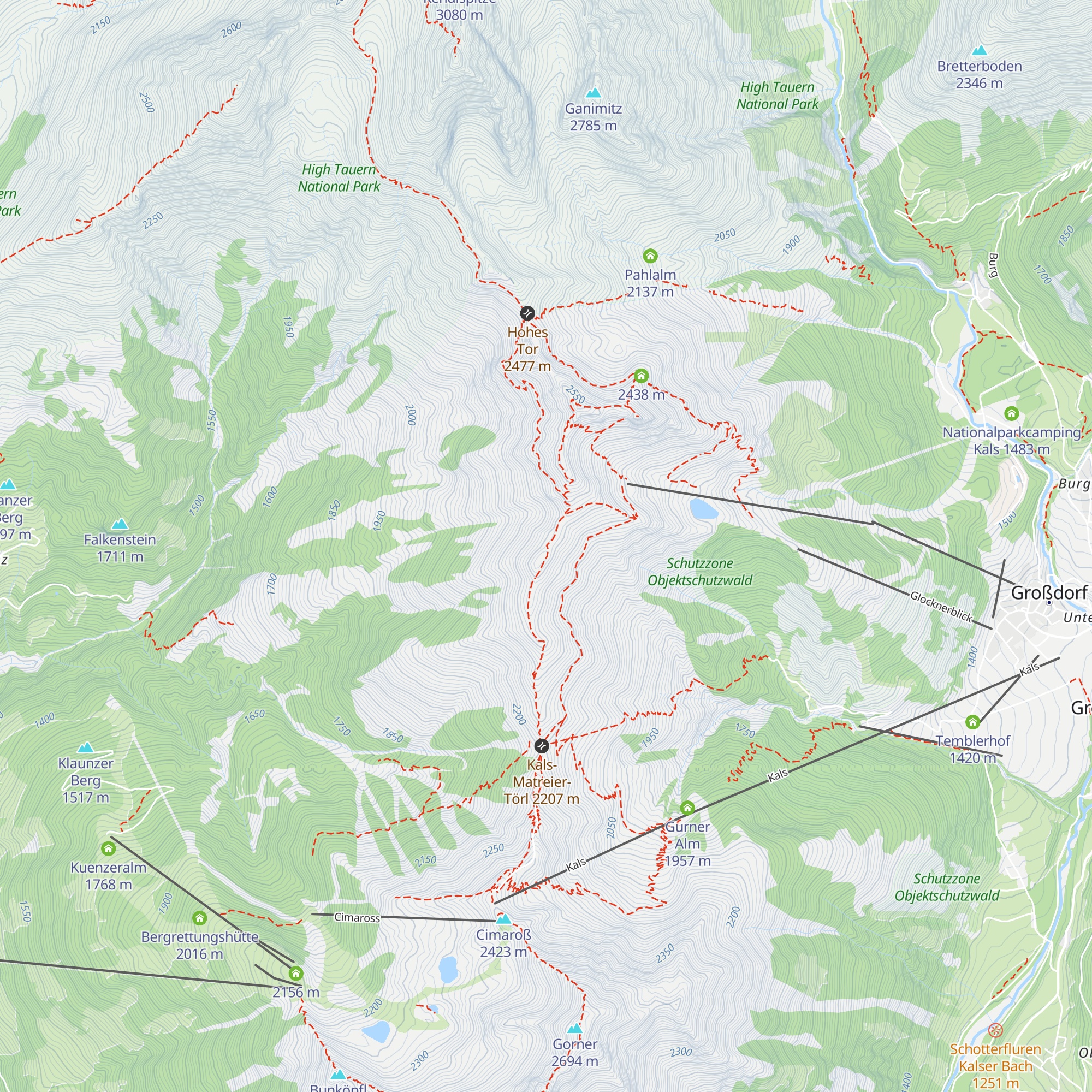 Thörlhütte (Tiroler Wasserkraft) map