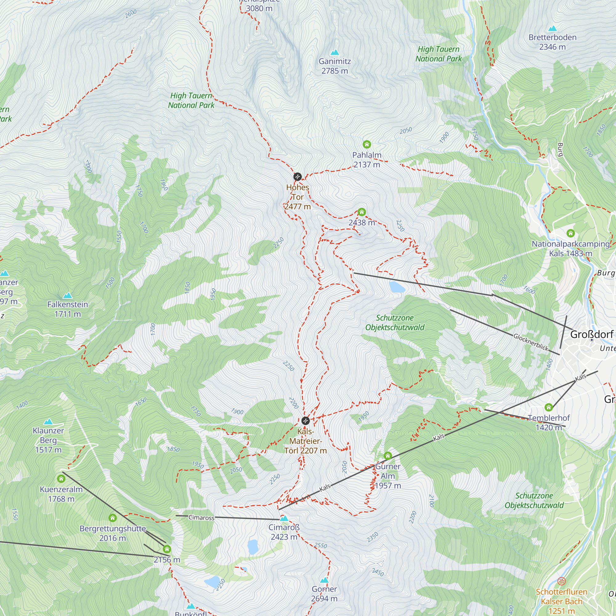 Thörlhütte (Tiroler Wasserkraft) map