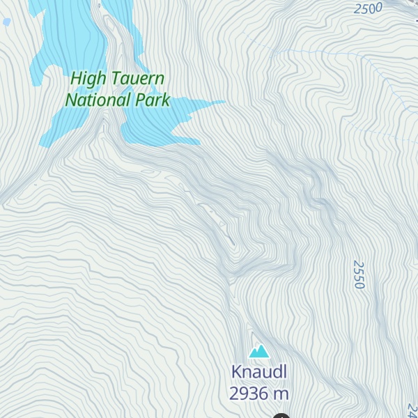 Map of Kalser Bärenkopf