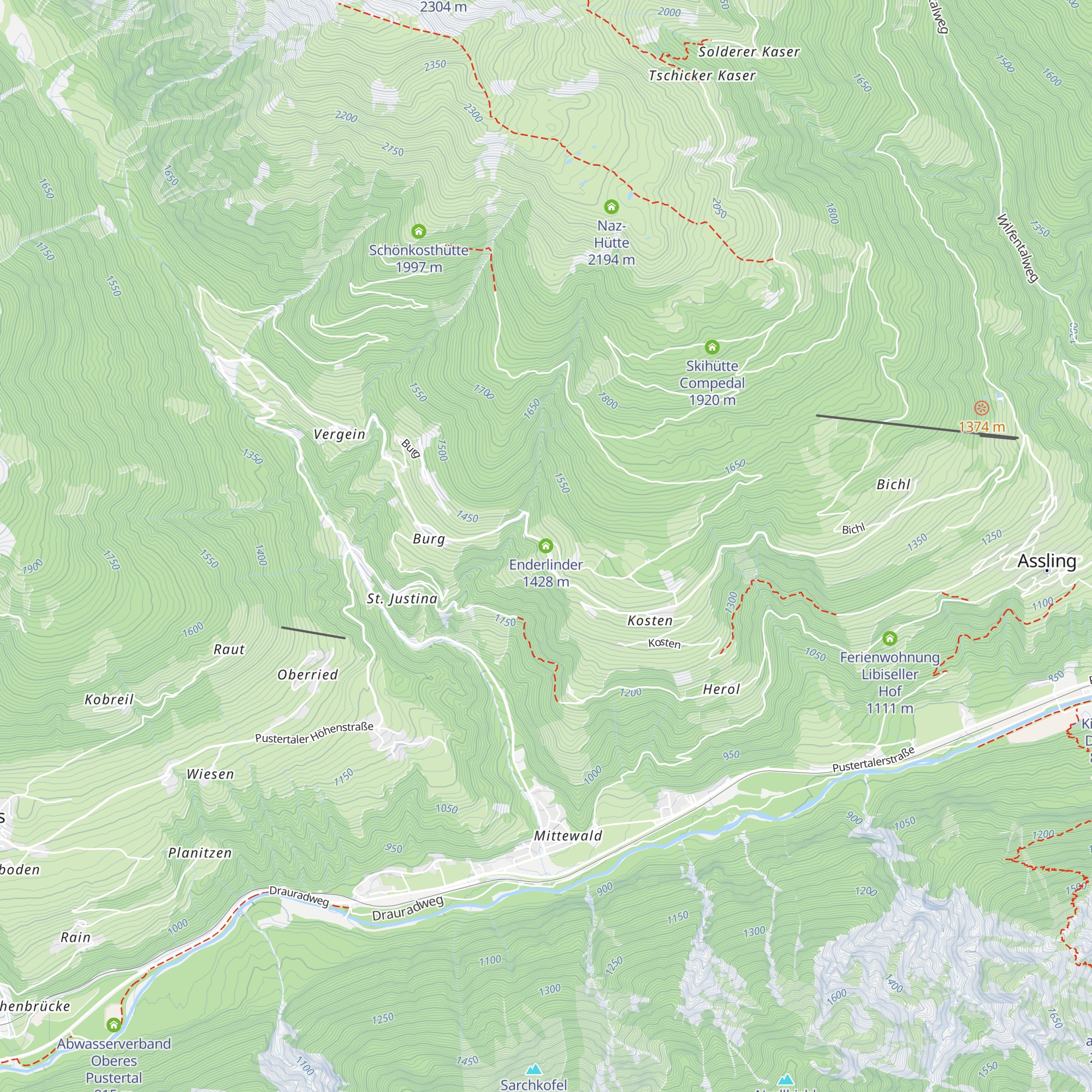 Enderlinder map