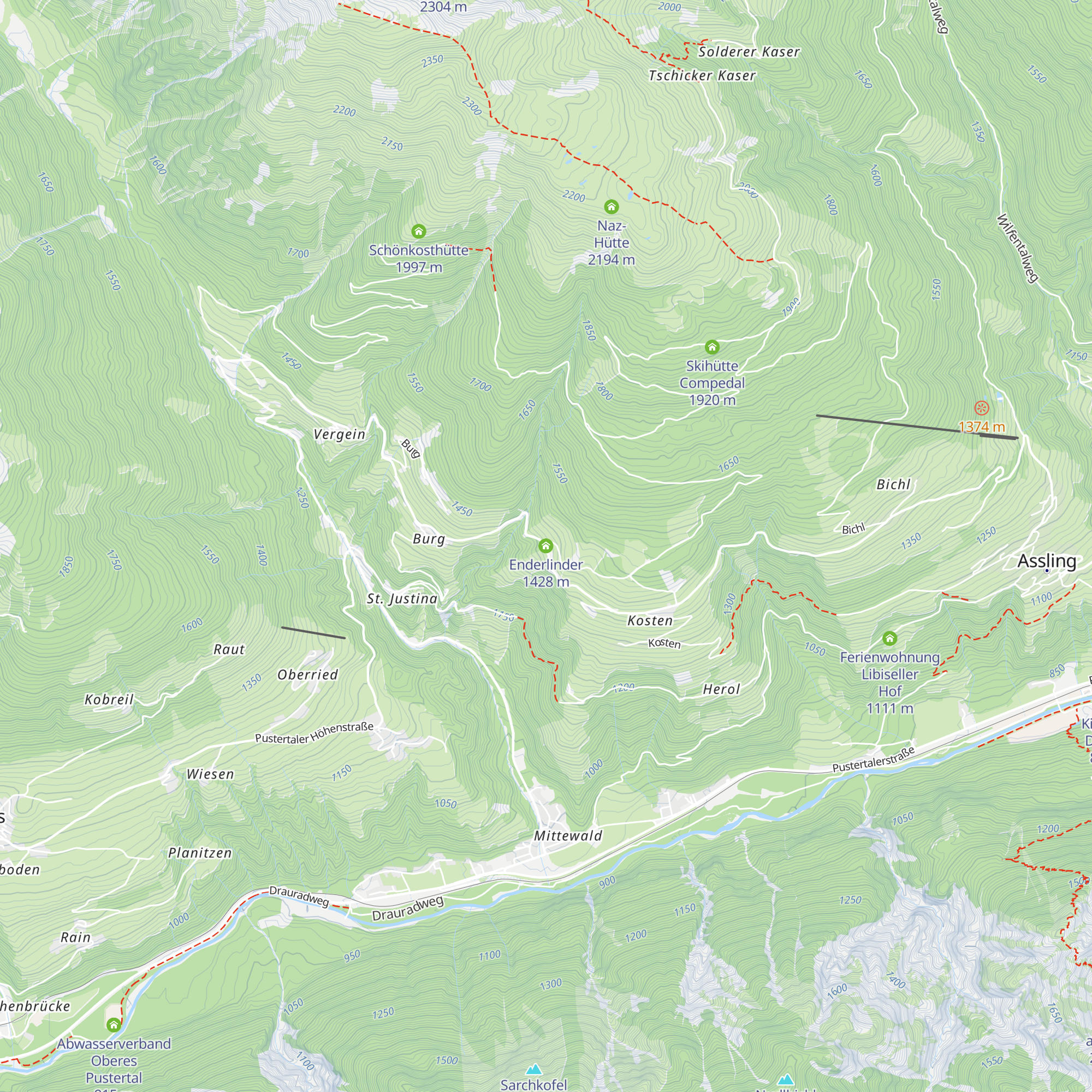 Enderlinder map