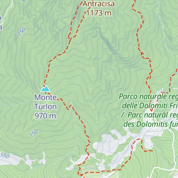 Map of La Crepuccia