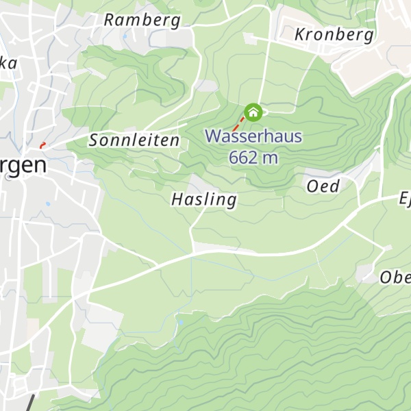 Map of Haslingerkapelle