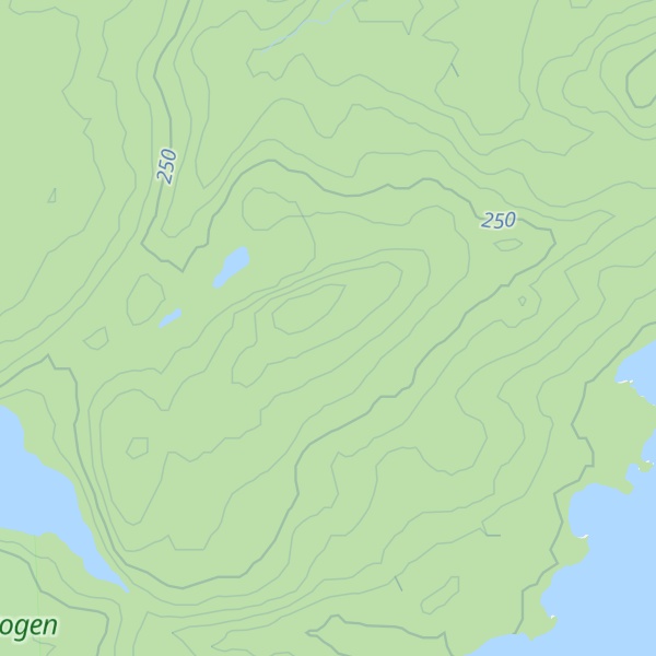 Map of Ormtjärnshöjden