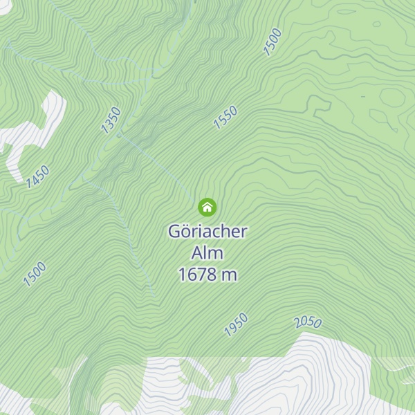 Map of Göriacher Alm