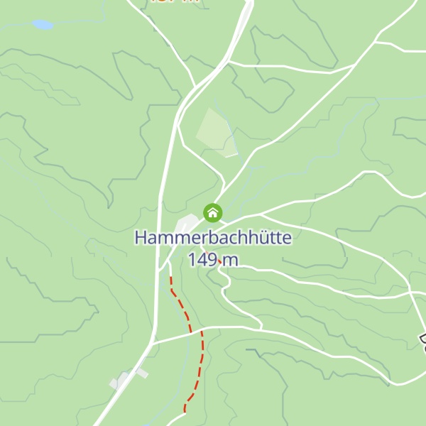 Map of Hammerbachhütte