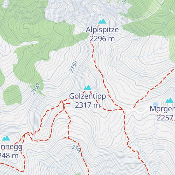 Map of Golzentipp