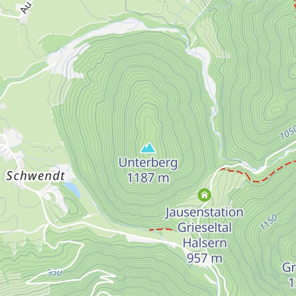 Map of Unterberg