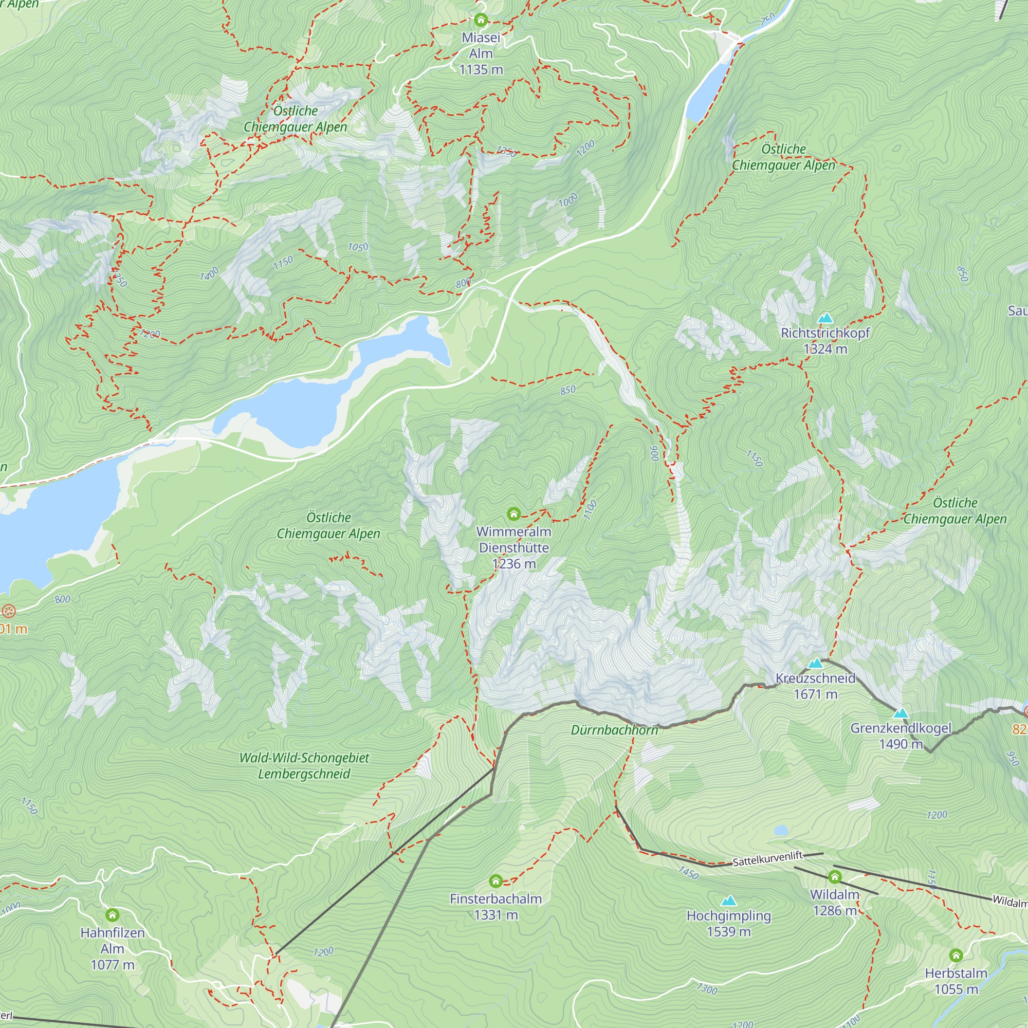 Wimmeralm Diensthütte map