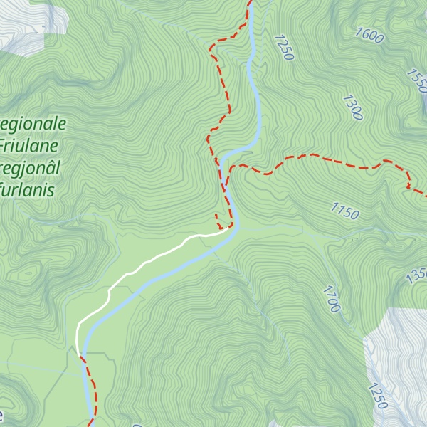 Map of Ricovero Casera Podestine