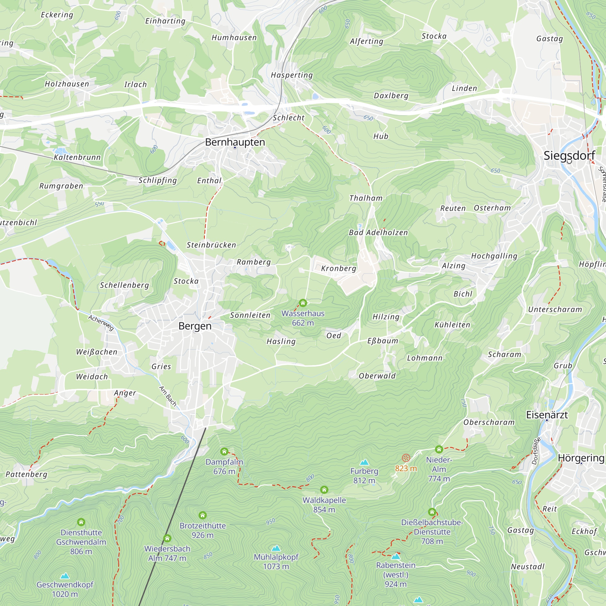 Wasserhaus map